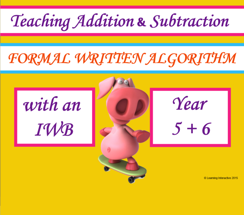 Formal Algorithm Addition Worksheets